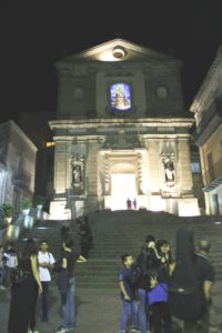 basilica aperta per la notte romantica