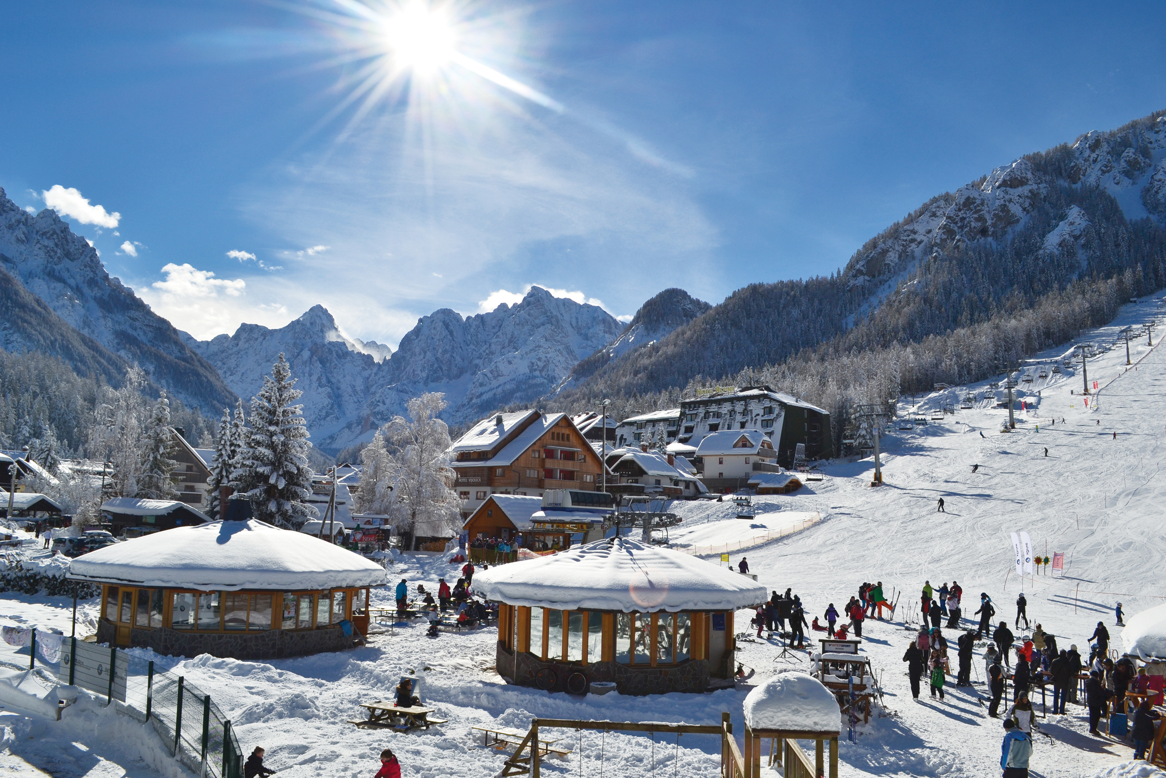 le piste di Kranjska Gora