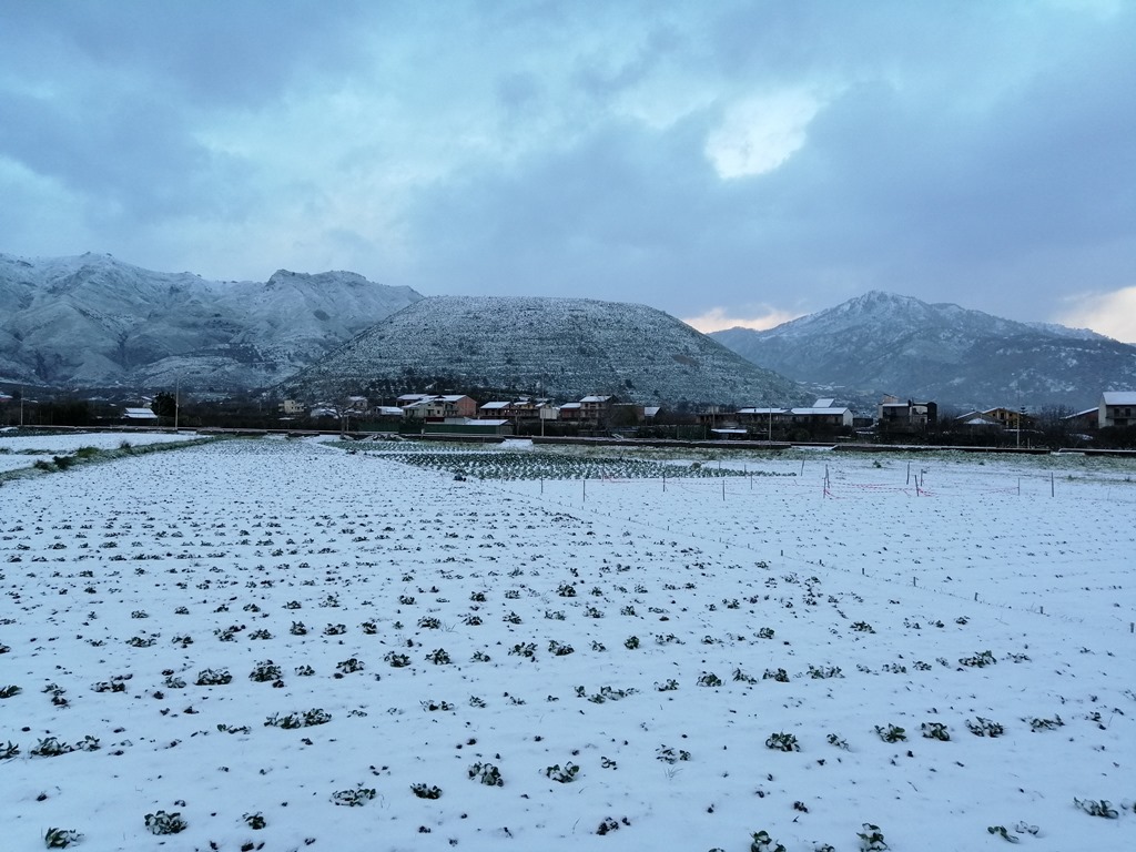 Monte Mojo e Nebrodi innevati