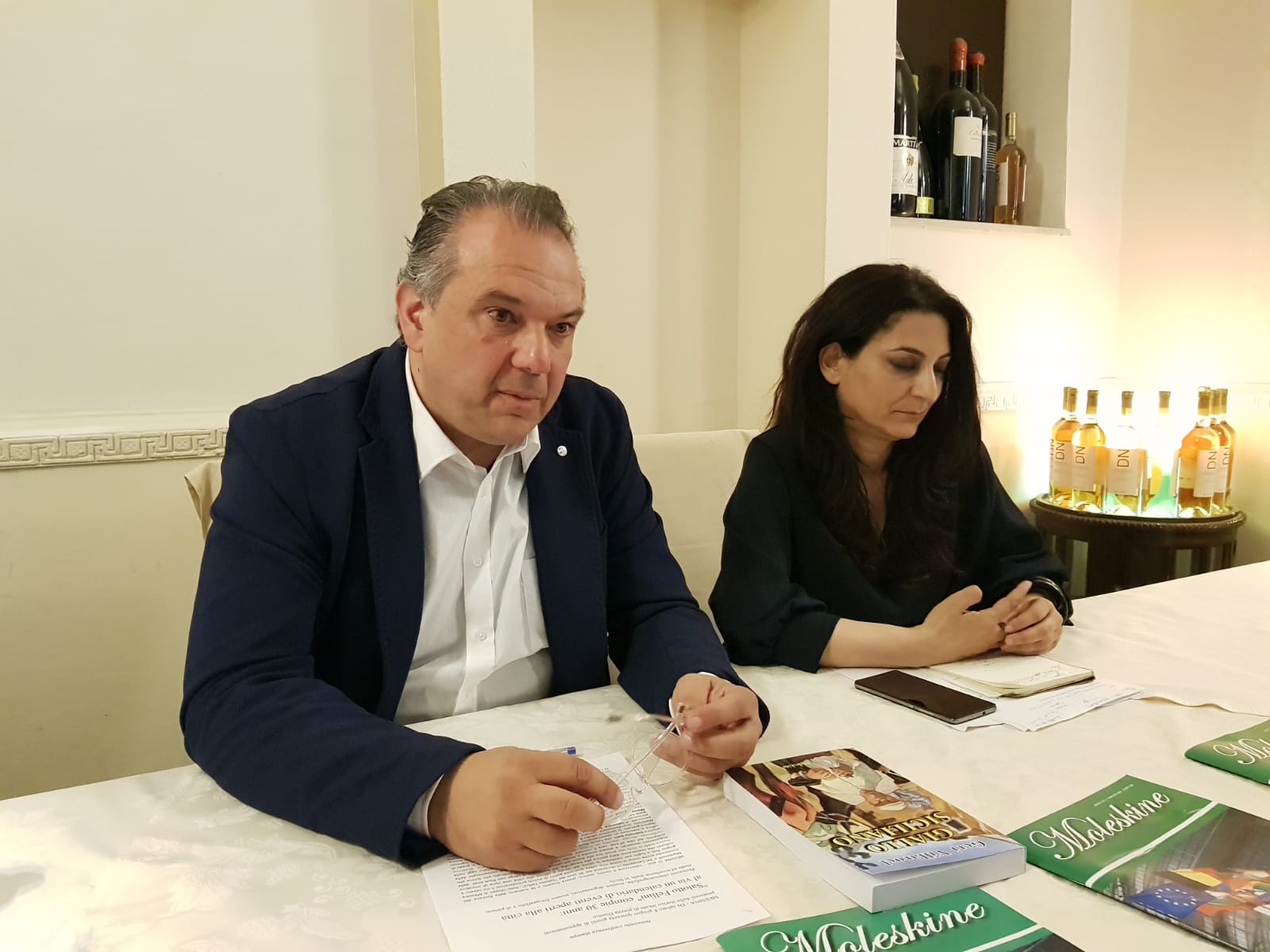 Carmelo Picciotto e Gabriella Sorti