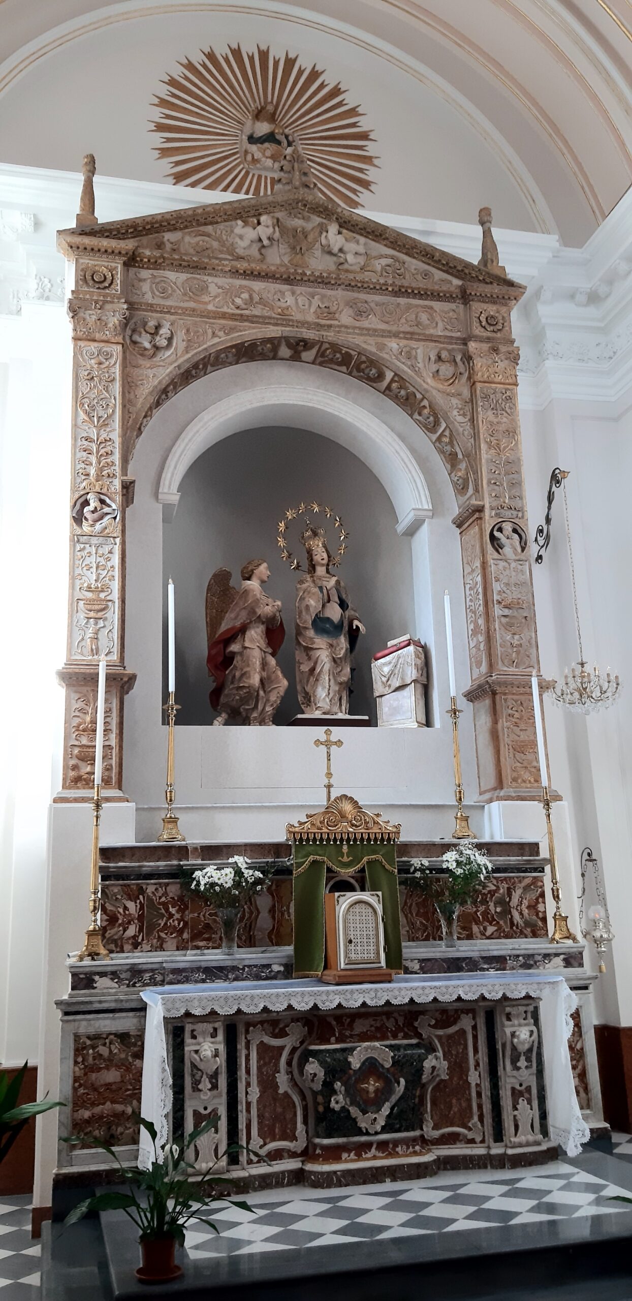 Santuario Annunziata - Gruppo marmoreo del Gagini