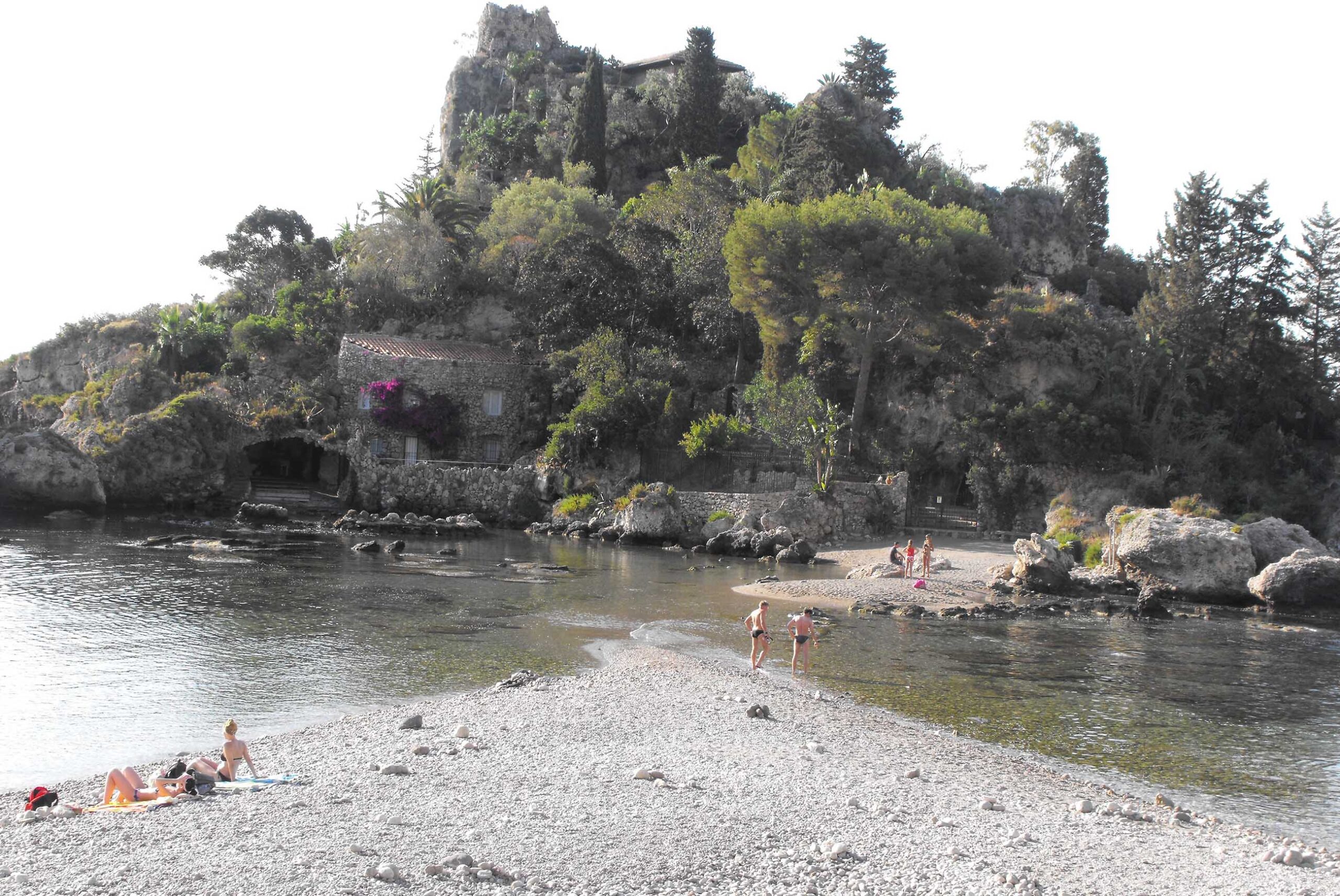 L'isola vista dall'istmo