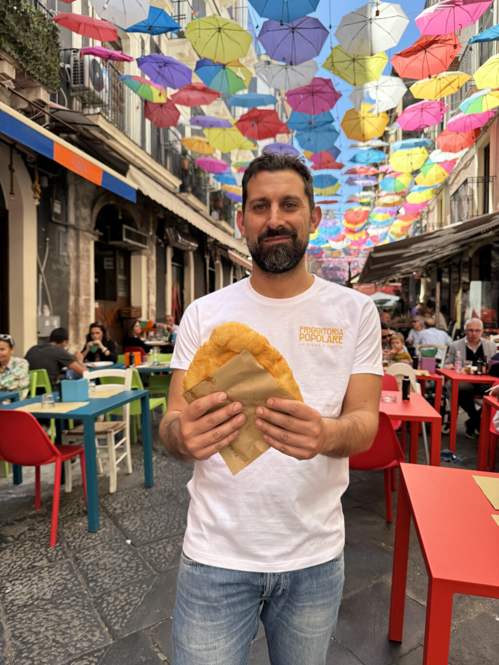 MARCO TIMPANARO E LA PIZZA FRITTA