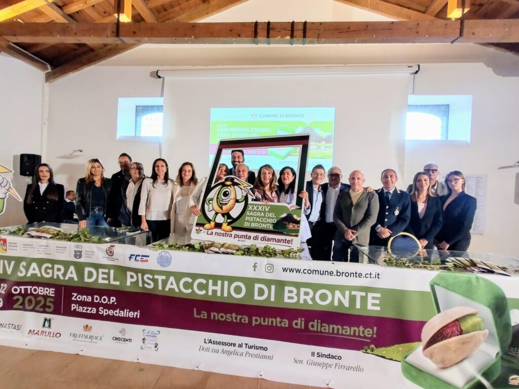 Conferenza stampa Sagra del pistacchio 2025