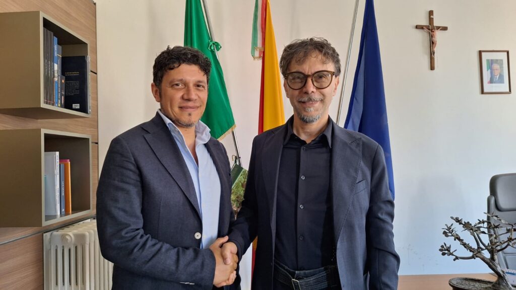 l'avv Cicala ed il sindaco Gullotta