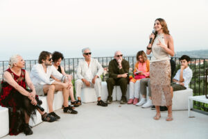 Gaia Gualandris con gli artisti (1)