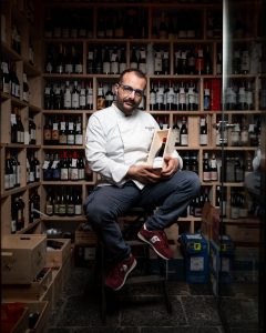 Massimiliano Vasta nella sua cantina